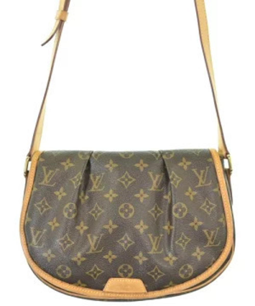 LOUIS VUITTON Shoulder Bag Brown All over pattern